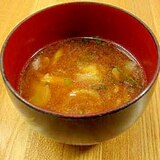 残り物のかき揚げで★天ぷら入りのお味噌汁